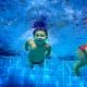 Swimming pool na may mineral na tubig halos nasa sentro ng lungsod